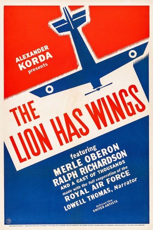 The Lion Has Wings (1939) - poster
