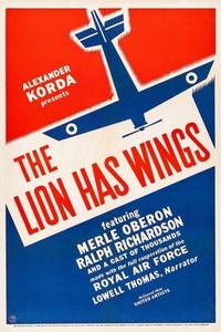 The Lion Has Wings (1939) - poster