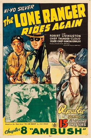 The Lone Ranger Rides Again (1939) - poster