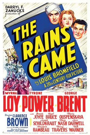 The Rains Came (1939) - poster