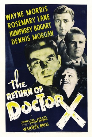 The Return of Doctor X (1939) - poster