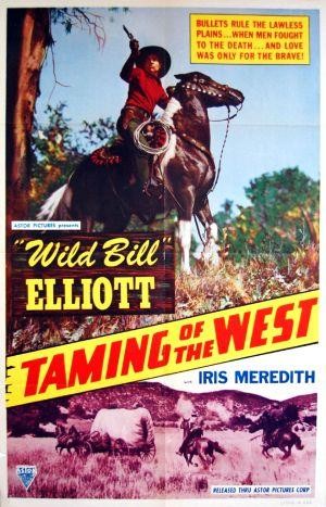 The Taming of the West (1939) - poster