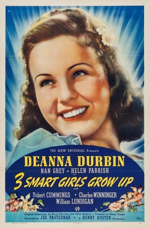 Three Smart Girls Grow Up (1939) - poster
