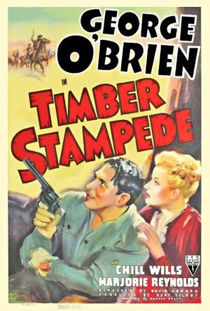 Timber Stampede (1939) - poster