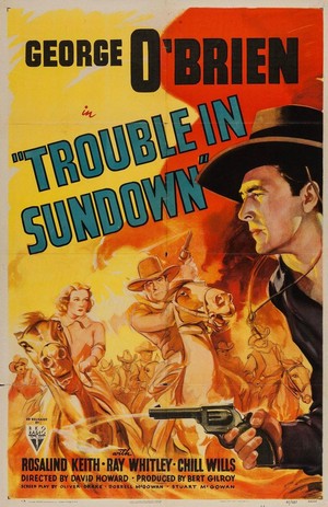Trouble in Sundown (1939) - poster