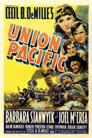 Union Pacific (1939) - poster