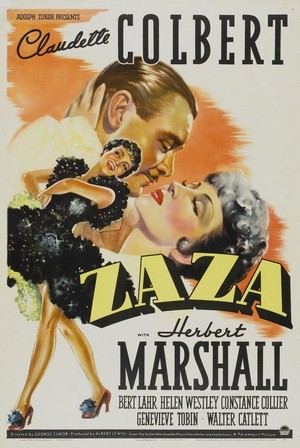 Zaza (1939) - poster