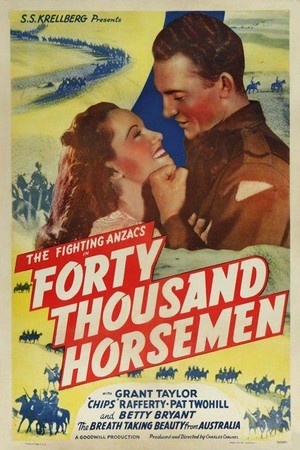 40,000 Horsemen (1940) - poster