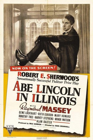 Abe Lincoln in Illinois (1940) - poster