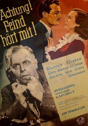 Achtung! Feind Hört Mit! (1940) - poster