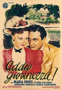 Addio, Giovinezza! (1940) - poster