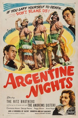 Argentine Nights (1940) - poster