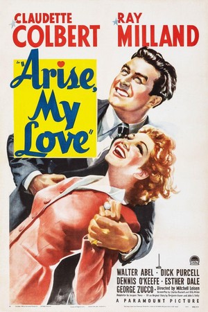 Arise, My Love (1940) - poster