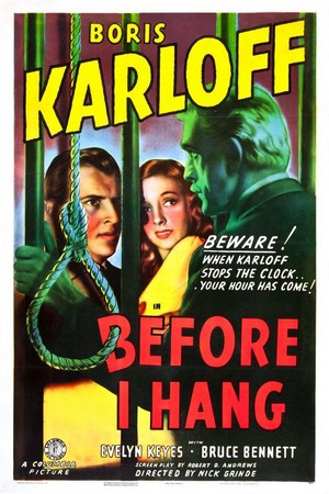 Before I Hang (1940) - poster