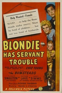 Blondie Has Servant Trouble (1940) - poster
