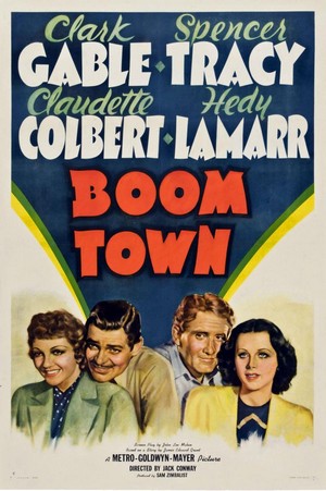 Boom Town (1940) - poster