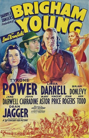 Brigham Young (1940) - poster