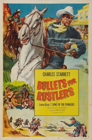 Bullets for Rustlers (1940) - poster