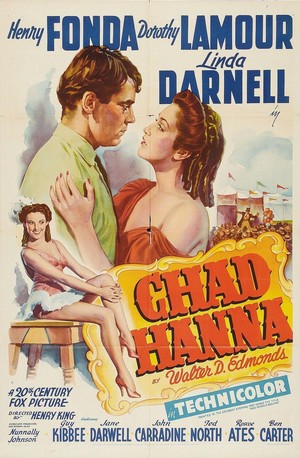 Chad Hanna (1940) - poster