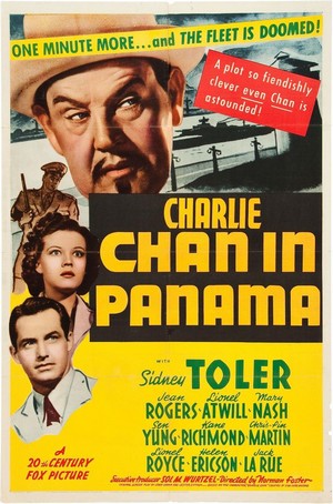 Charlie Chan in Panama (1940) - poster