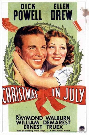 Christmas in July (1940) - poster
