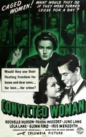 Convicted Woman (1940) - poster