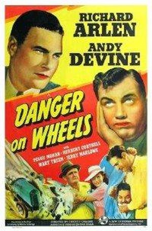 Danger on Wheels (1940) - poster