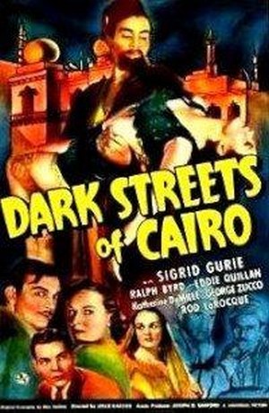 Dark Streets of Cairo (1940) - poster