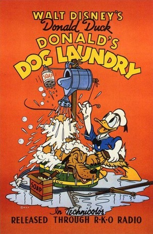 Donald's Dog Laundry (1940) - poster