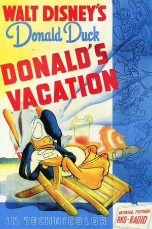 Donald's Vacation (1940) - poster