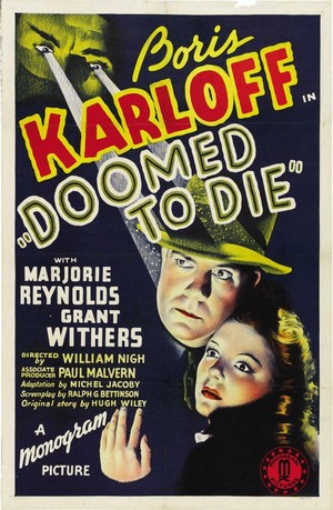 Doomed to Die (1940) - poster