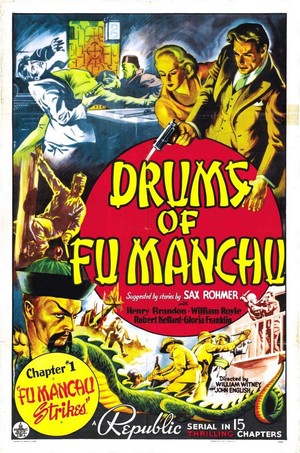 Drums of Fu Manchu (1940) - poster