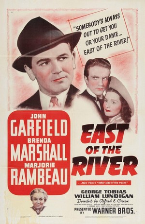 East of the River (1940) - poster