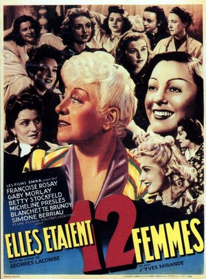 Elles Étaient Douze Femmes (1940) - poster