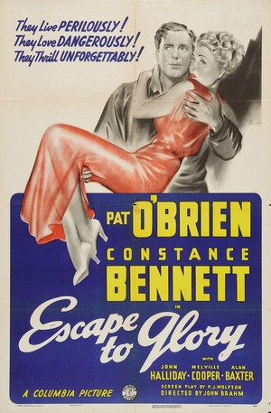 Escape to Glory (1940) - poster
