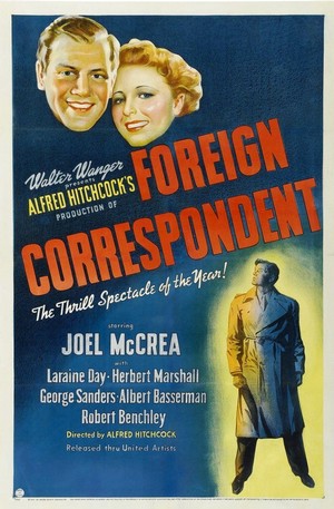 Foreign Correspondent (1940) - poster