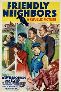 Friendly Neighbors (1940) - poster