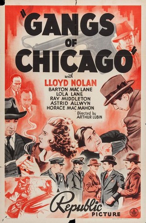 Gangs of Chicago (1940) - poster
