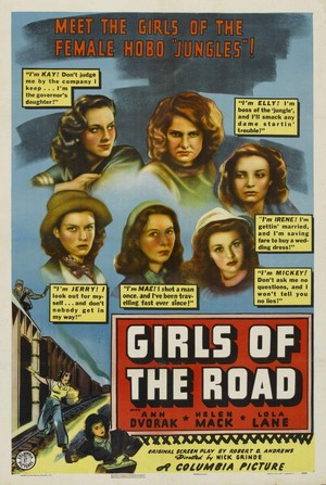 Girls of the Road (1940) - poster