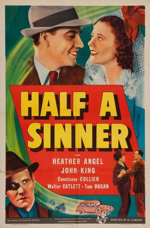 Half a Sinner (1940) - poster