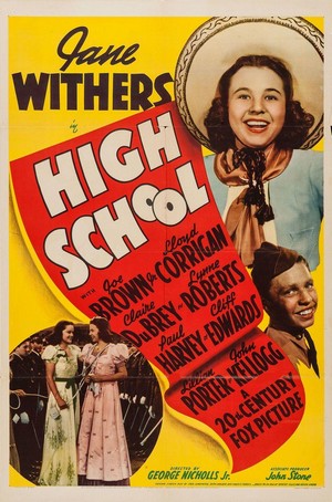 High School (1940) - poster