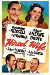 Hired Wife (1940) - poster