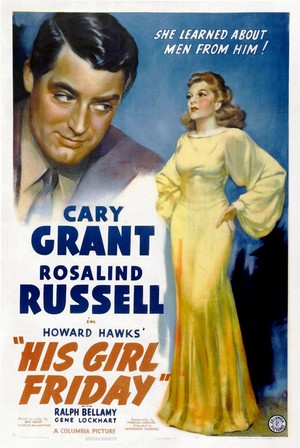 His Girl Friday (1940) - poster