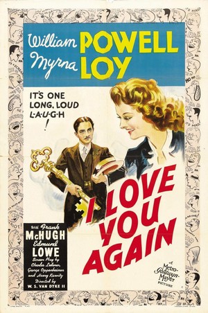 I Love You Again (1940) - poster