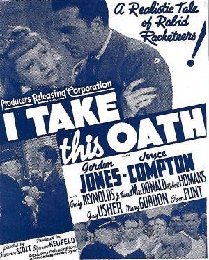 I Take This Oath (1940) - poster