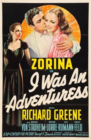 I Was an Adventuress (1940) - poster