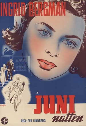 Juninatten (1940) - poster