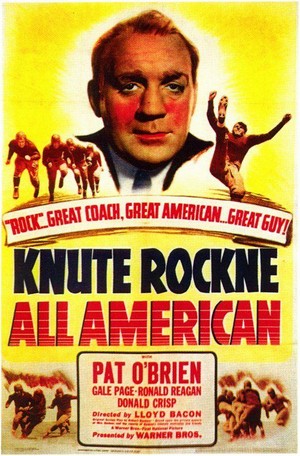 Knute Rockne All American (1940) - poster