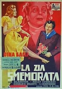 La Zia Smemorata (1940) - poster