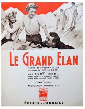 Le Grand Élan (1940) - poster